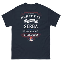 Thumbnail for T-Shirt Serbo-Croata blu scuro - Orgoglio Perfetto