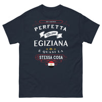Thumbnail for T-Shirt Egitto blu navy - Sono perfetta ma egiziana
