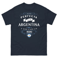 Thumbnail for T-shirt Argentine marine - No soy perfecta, soy Argentina