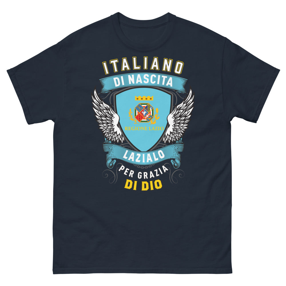 Maglietta Laziale blu navy - Laziale per Grazia di Dio