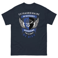 Thumbnail for T-shirt gendarme marine - Gendarme d’Exception, Par la Grâce de Dieu