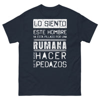 Thumbnail for T-shirt Roumanie bleu marine - Pillado por una rumana