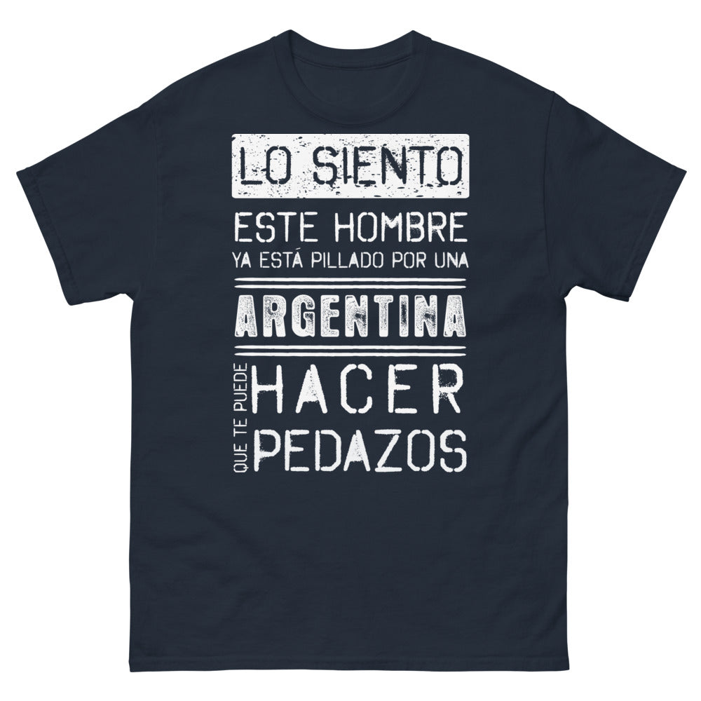 T-shirt Argentine bleu marine - ya ocupado por una argentina