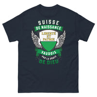 Thumbnail for T-shirt Vaudois bleu marine - Liberté et Patrie