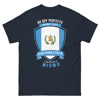 Thumbnail for T-shirt Guatemala bleu marine - No soy perfecto, soy guatemalteco