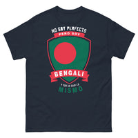 Thumbnail for T-shirt bengalí bleu marine - No soy perfecto pero soy bengalí