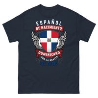 Thumbnail for T-shirt République dominicaine bleu marine - Español de nacimiento
