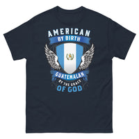 Thumbnail for T-shirt USA & Guatemala marine - Proudly American, Gracefully Guatemalan