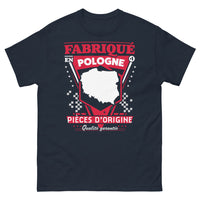 Thumbnail for T-shirt Pologne bleu marine - Fabriqué en Pologne, pièces d'origine