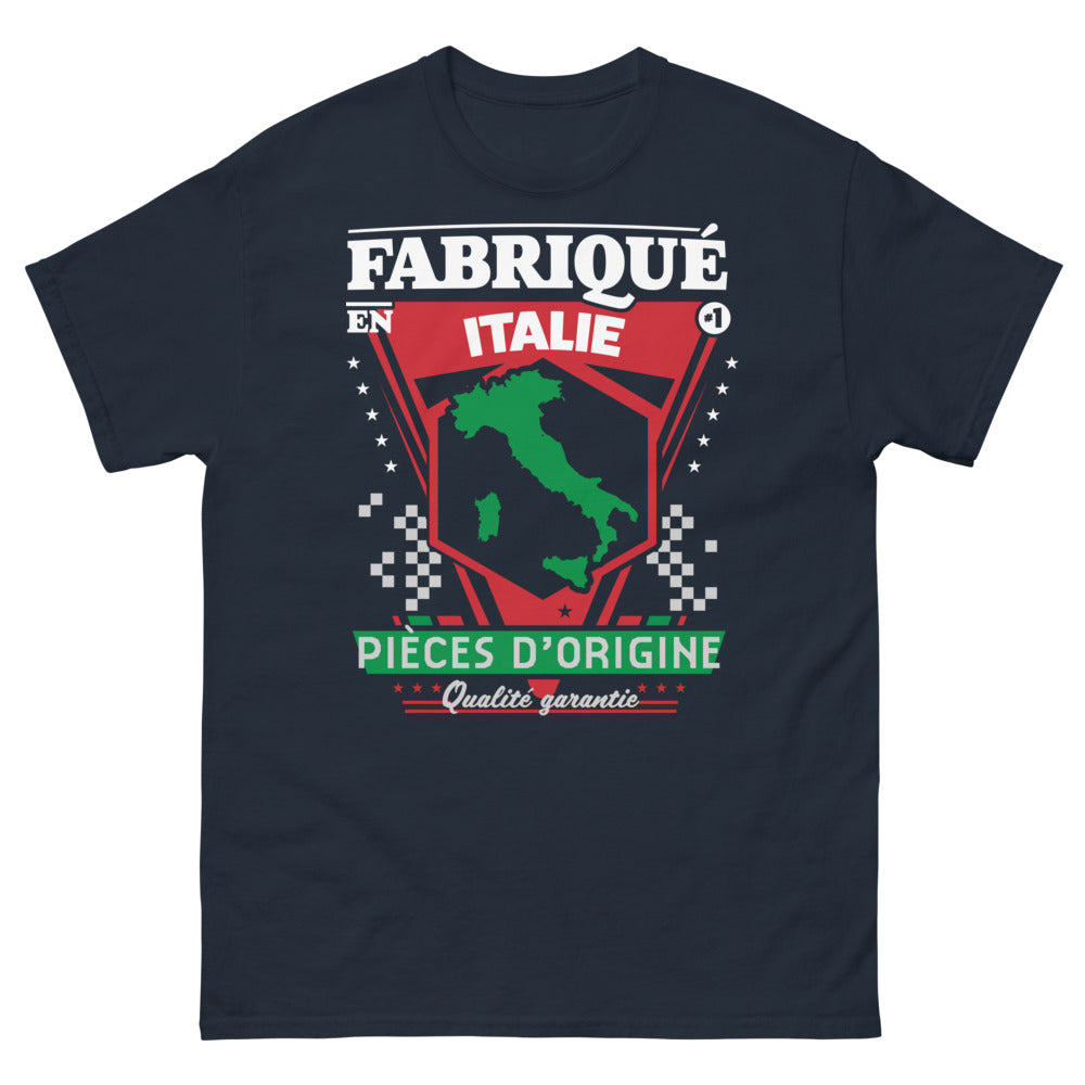 T-shirt Italie bleu marine - L'authenticité garantie