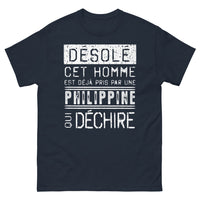 Thumbnail for T-shirt Philippine bleu marine - désolé, déjà pris par une Philippine