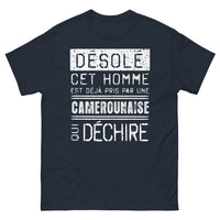 Thumbnail for T-shirt Cameroun bleu marine - déjà pris par une Camerounaise