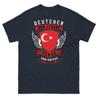 Thumbnail for T-shirt Allemagne Turquie bleu marine - Deutsch von Geburt, Türke von Gottes Gnaden