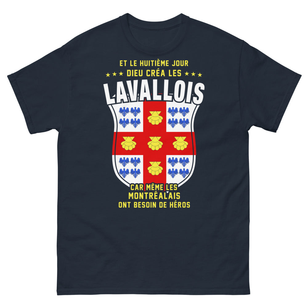 T-shirt Lavallois bleu marine - Héros du 8e jour