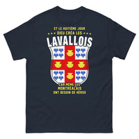 Thumbnail for T-shirt Lavallois bleu marine - Héros du 8e jour