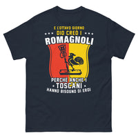 Thumbnail for T-shirt Romagnoli Toscane bleu marine - E l'ottavo giorno Dio creò i Romagnoli