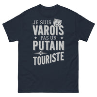 Thumbnail for T-shirt Var bleu marine - Je suis varois, pas un touriste