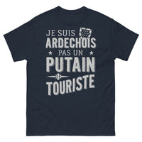 Thumbnail for T-shirt Ardéchois marine - Je suis Ardéchois, pas qu’un touriste