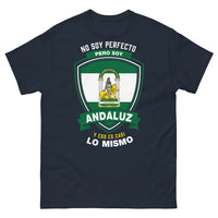 Thumbnail for T-shirt Andalousie bleu marine - No soy perfecto, pero soy andaluz