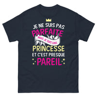 Thumbnail for T-shirt Princesse bleu marine - Je suis une princesse