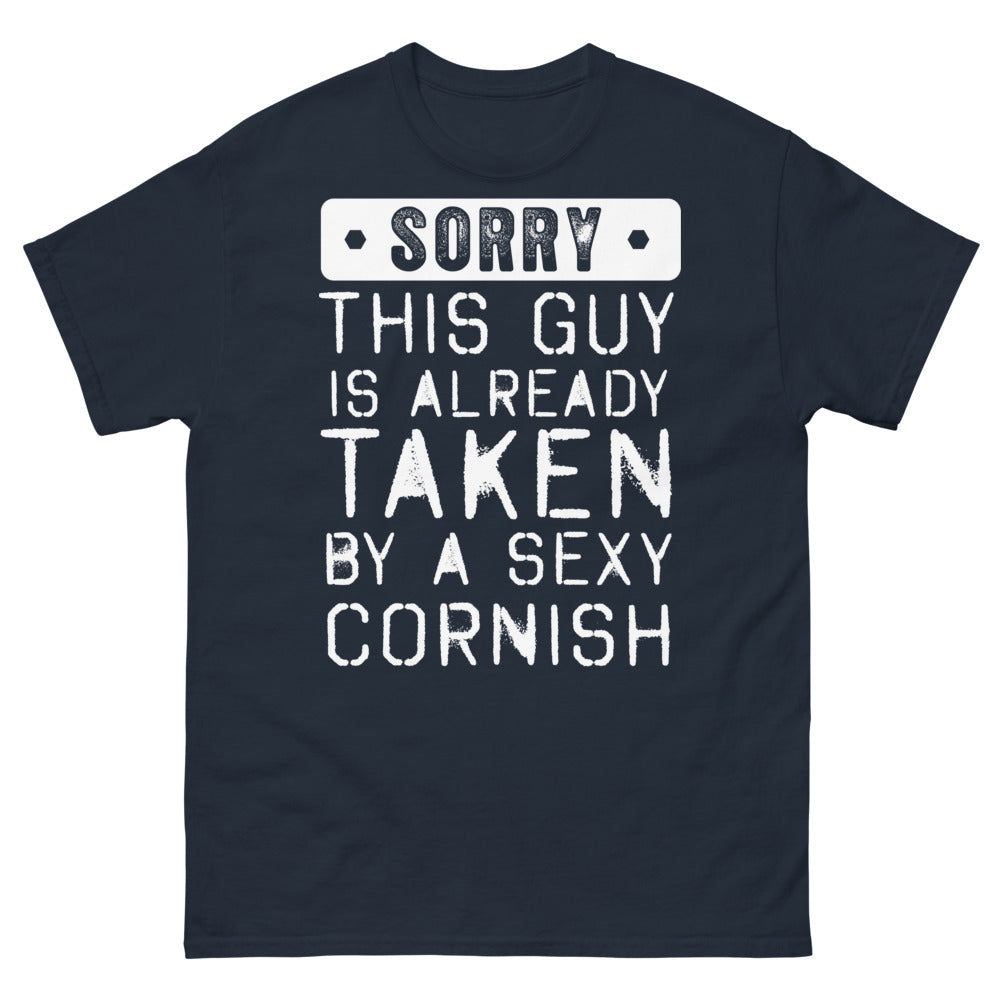 T-shirt Cornouailles bleu marine - Already taken by a sexy Cornish