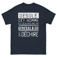 Thumbnail for T-shirt Sénégal bleu marine - déjà pris par une Sénégalaise