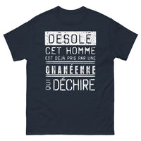 Thumbnail for T-shirt fierté ghanéenne bleu marine - Déjà pris par une Ghanéenne