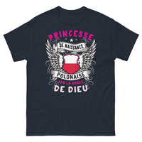 Thumbnail for T-shirt Pologne bleu marine - Princesse de naissance