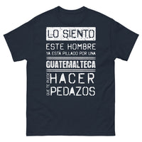 Thumbnail for T-shirt Guatemala bleu marine - Ya está pillado por una guatemalteca