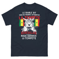 Thumbnail for T-shirt Sénégal bleu marine - Nous sommes la tempête