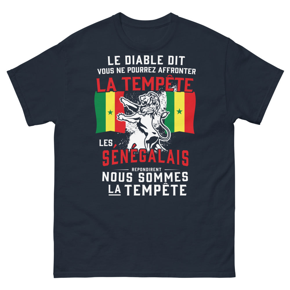 T-shirt Sénégal bleu marine - La Tempête Sénégalaise