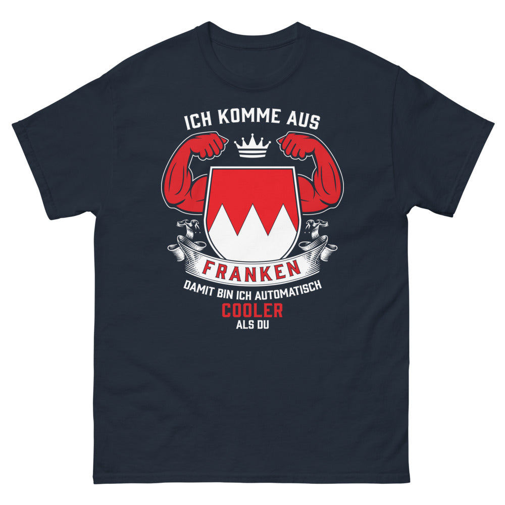 T-shirt Franken marine - Ich komme aus Franken, cooler als du