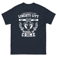 Thumbnail for T-shirt Liberty City Crime School bleu marine - alumni rogue