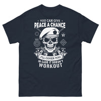 Thumbnail for T-shirt New York bleu marine - You can give peace a chance, I'll cover you