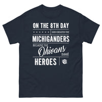 Thumbnail for T-shirt Michigan marine - Michiganders, heroes for Ohioans