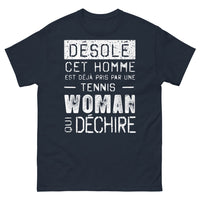 Thumbnail for T-shirt tennis bleu marine - déjà pris par une joueuse