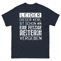 Thumbnail for T-Shirt Reiterin dunkelblau - leider ist dieser Kerl vergeben
