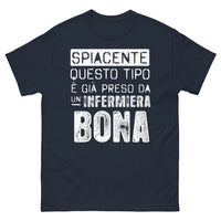 Thumbnail for T-Shirt Infermiere Blu Navy - Già preso da un'infermiera