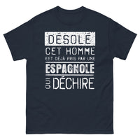 Thumbnail for T-shirt Espagne bleu marine - déjà pris par une Espagnole