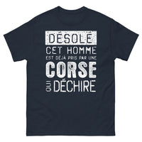 Thumbnail for T-shirt Corse bleu marine - Déjà pris par une Corse