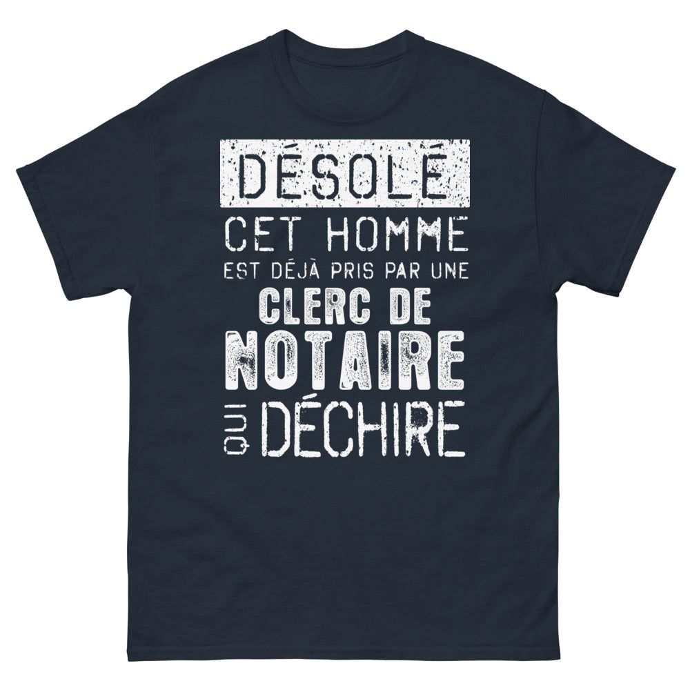 T-shirt origines locales bleu marine - clin d’œil local