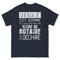 Thumbnail for T-shirt origines locales bleu marine - clin d’œil local