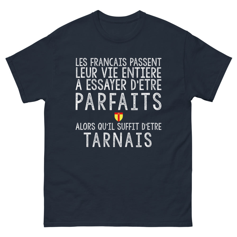 T-shirt Tarnais marine - La Perfection à la Tarnaise
