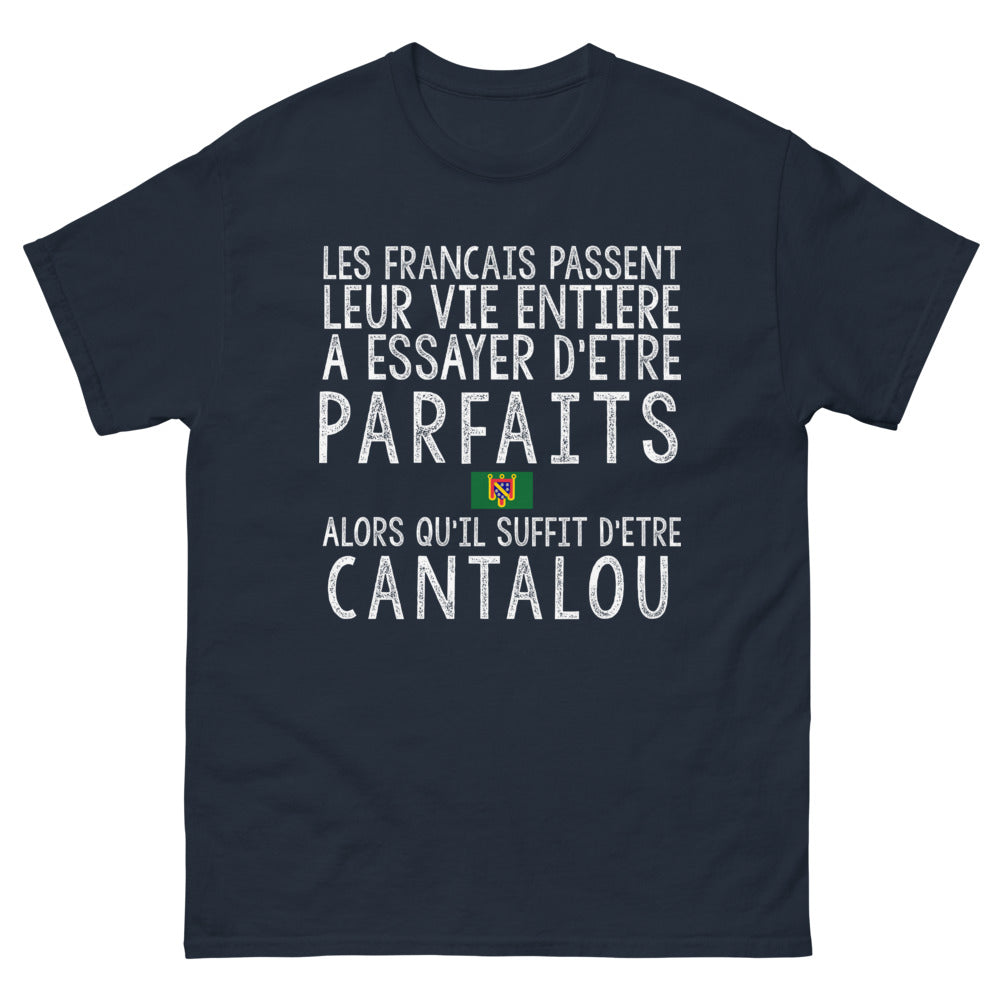 T-shirt Cantalou bleu marine - L'art de ne pas être parfait