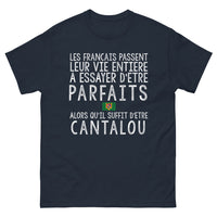 Thumbnail for T-shirt Cantalou bleu marine - L'art de ne pas être parfait
