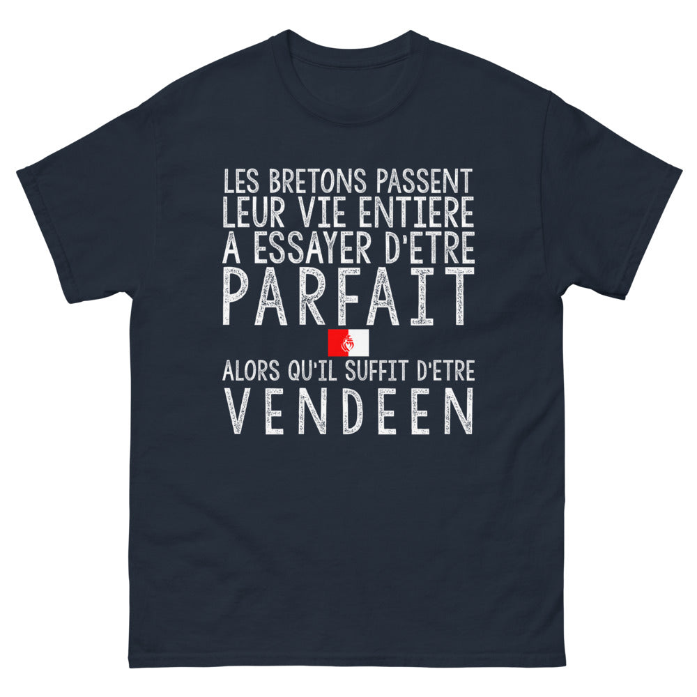 T-shirt Vendée marine - Les Bretons perfection, être Vendéen