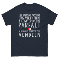 Thumbnail for T-shirt Vendée marine - Les Bretons perfection, être Vendéen