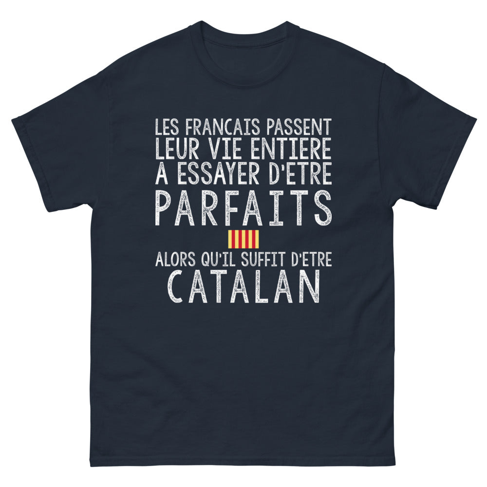 T-shirt Catalans bleu marine - Parfaits sans effort