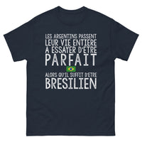 Thumbnail for T-shirt Argentin ou Brésilien bleu marine - Argentin ou Brésilien ?