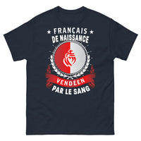 Thumbnail for T-shirt Vendée marine - Français de naissance, Vendéen par le sang